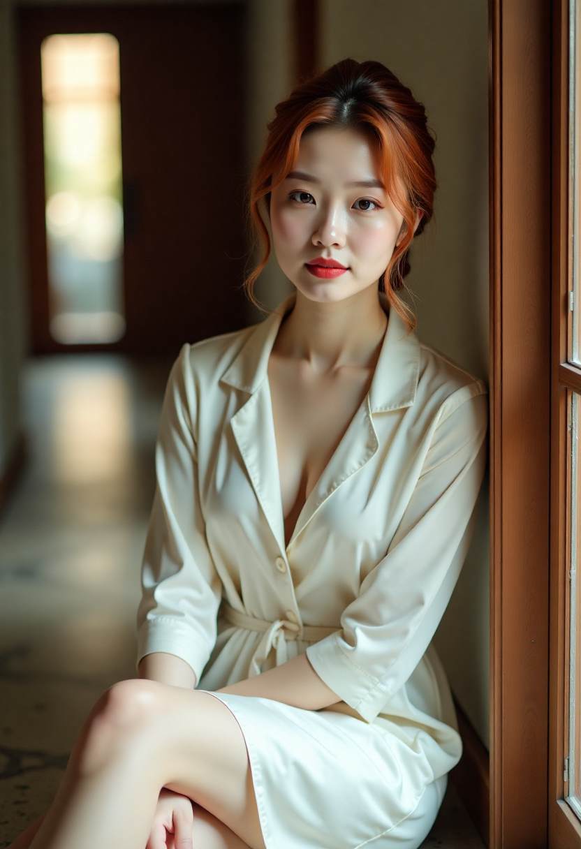 复古港风少女影集