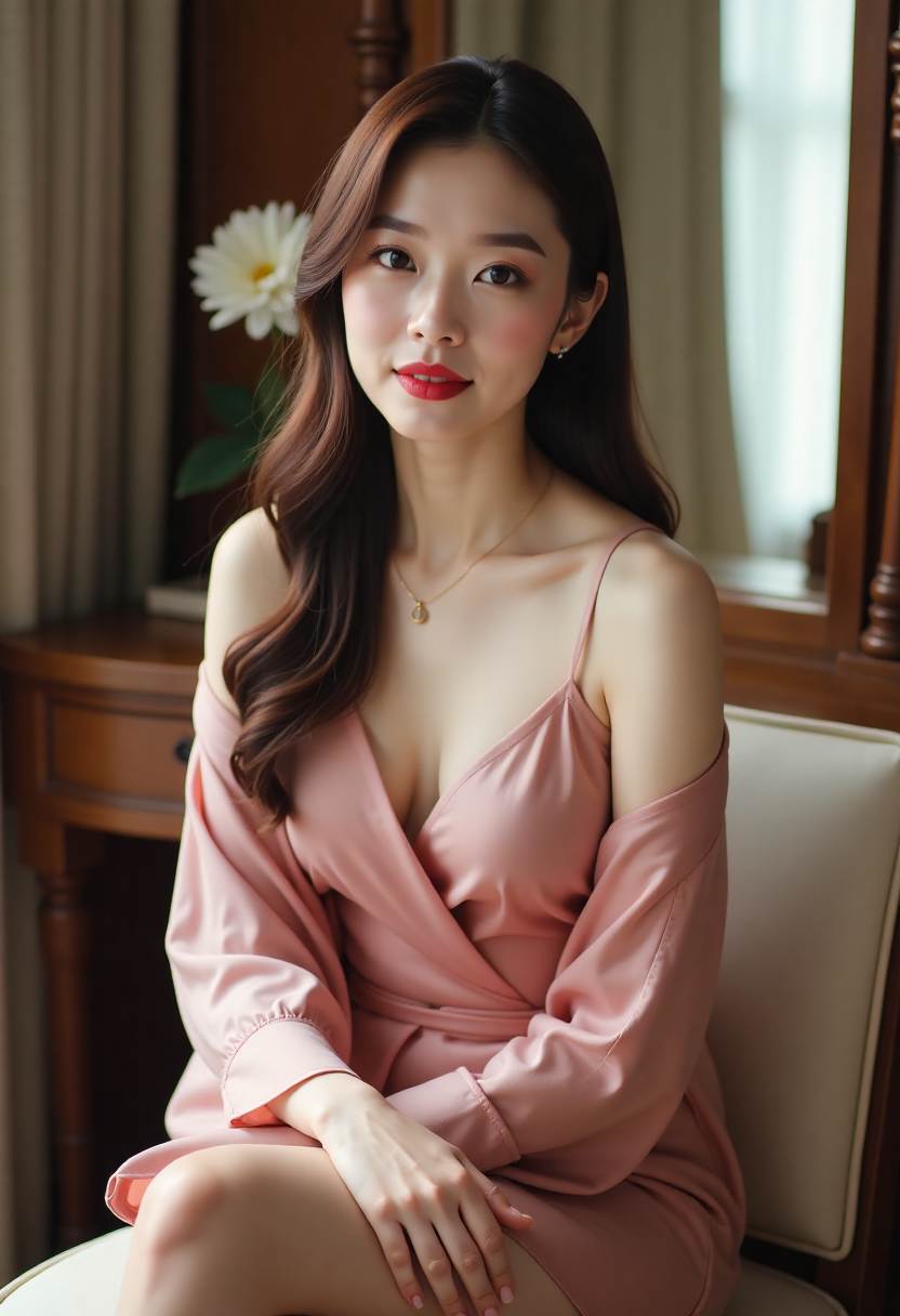 雨天少女唯美写真